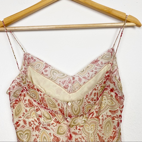 Vince Vintage Floral Maxi Slip Dress Size 2 - Picture 7 of 7